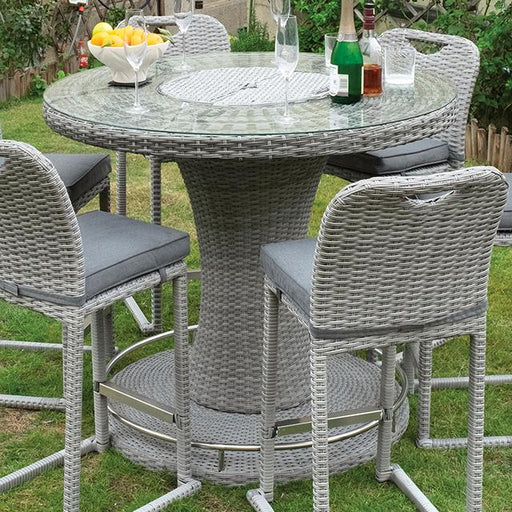 Cyprus Round Bar Table - Casa Morelos / Coahuila Furniture (Oklahoma City, OK)