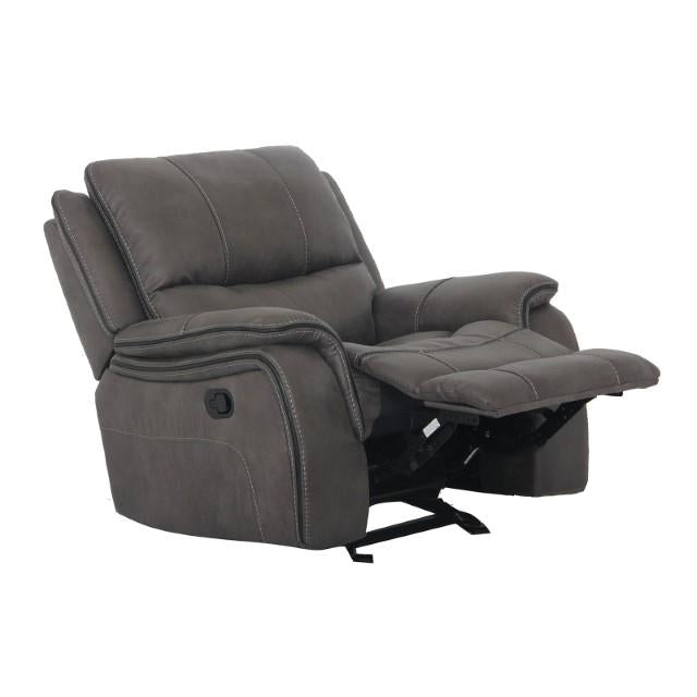 HENRICUS Glider Recliner, Dark Gray - Casa Morelos / Coahuila Furniture (Oklahoma City, OK)