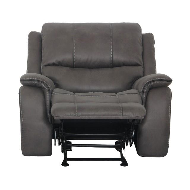 HENRICUS Glider Recliner, Dark Gray - Casa Morelos / Coahuila Furniture (Oklahoma City, OK)