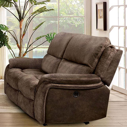 HENRICUS Loveseat, Dark Brown - Casa Morelos / Coahuila Furniture (Oklahoma City, OK)