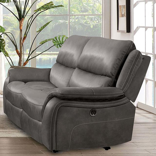 HENRICUS Loveseat, Dark Gray - Casa Morelos / Coahuila Furniture (Oklahoma City, OK)