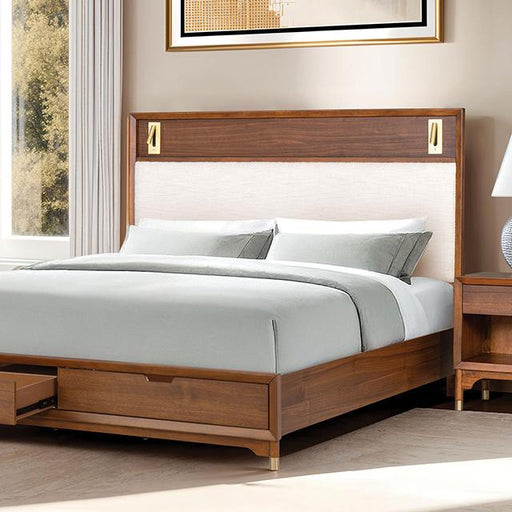 Hepburne E.King & Queen Bed With Storage & Without Storage - Casa Morelos / Coahuila Furniture (Oklahoma City, OK)