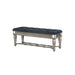 Azha Silver/Gray Bench - Casa Morelos / Coahuila Furniture (Oklahoma City, OK)