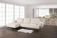 Baerum Sectional, Left & Right Chaise Beige & Gray - Casa Morelos / Coahuila Furniture (Oklahoma City, OK)
