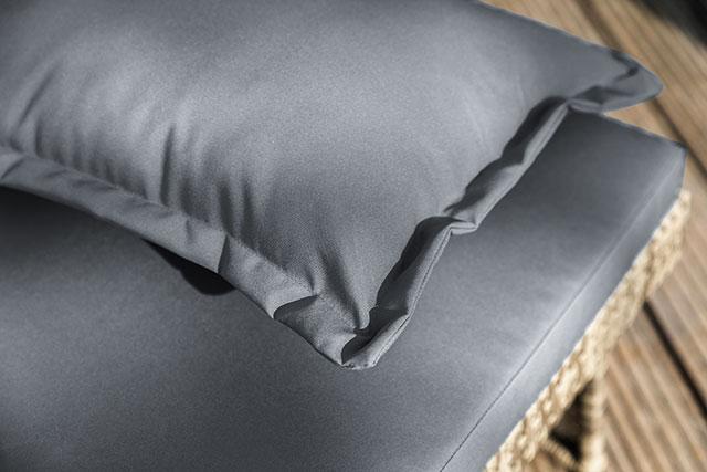 Bahia Tobago Reclining Chaise Lounge Brown & Gray - Casa Morelos / Coahuila Furniture (Oklahoma City, OK)