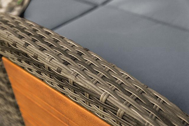 Bahia Tobago Reclining Chaise Lounge Brown & Gray - Casa Morelos / Coahuila Furniture (Oklahoma City, OK)