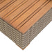 Bahia Tobago Reclining Chaise Lounge Brown & Gray - Casa Morelos / Coahuila Furniture (Oklahoma City, OK)