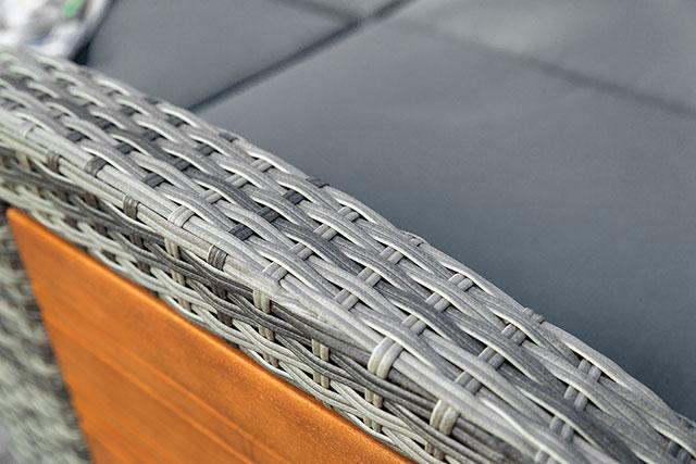 Bahia Tobago Reclining Chaise Lounge Brown & Gray - Casa Morelos / Coahuila Furniture (Oklahoma City, OK)