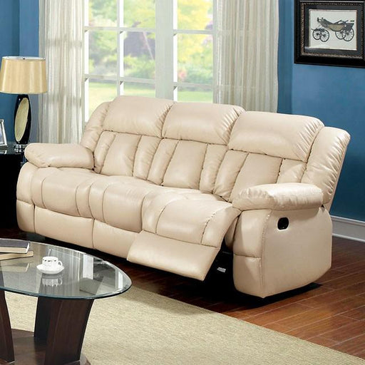 Barbado Ivory Sofa w/ 2 Recliners - Casa Morelos / Coahuila Furniture (Oklahoma City, OK)