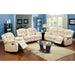 Barbado Ivory Sofa w/ 2 Recliners - Casa Morelos / Coahuila Furniture (Oklahoma City, OK)