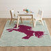 BARON 5' X 8', Area Rug, Horse, Sage Green/Fuchsia - Casa Morelos / Coahuila Furniture (Oklahoma City, OK)