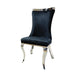 Basilicata Gold Chair (2/CTN) White, Gray, & Black - Casa Morelos / Coahuila Furniture (Oklahoma City, OK)