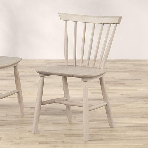 Beale Dining Chair (2/CTN) Natural, Brown, & Beige - Casa Morelos / Coahuila Furniture (Oklahoma City, OK)