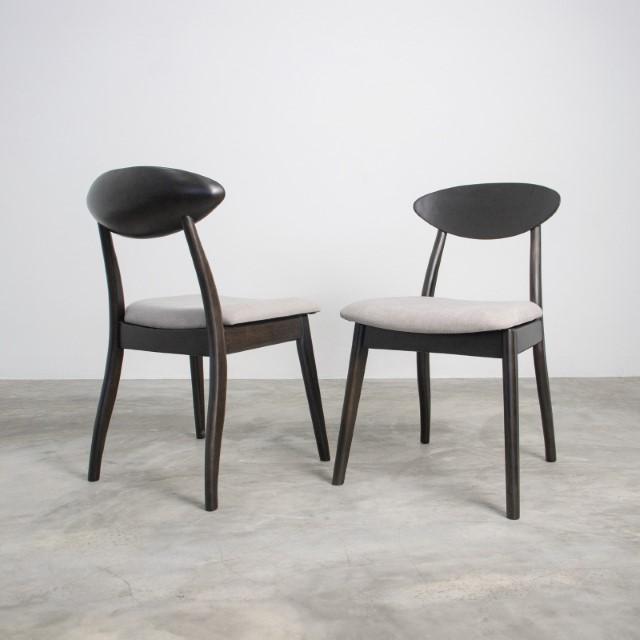 Beale Dining Chair (2/CTN) Natural, Brown, & Beige - Casa Morelos / Coahuila Furniture (Oklahoma City, OK)