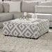 HERMISTON Ottoman, Gray - Casa Morelos / Coahuila Furniture (Oklahoma City, OK)