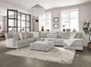 HERMISTON Ottoman, Gray - Casa Morelos / Coahuila Furniture (Oklahoma City, OK)
