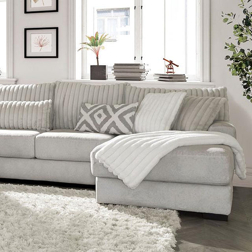 HERMISTON Sectional, Gray - Casa Morelos / Coahuila Furniture (Oklahoma City, OK)