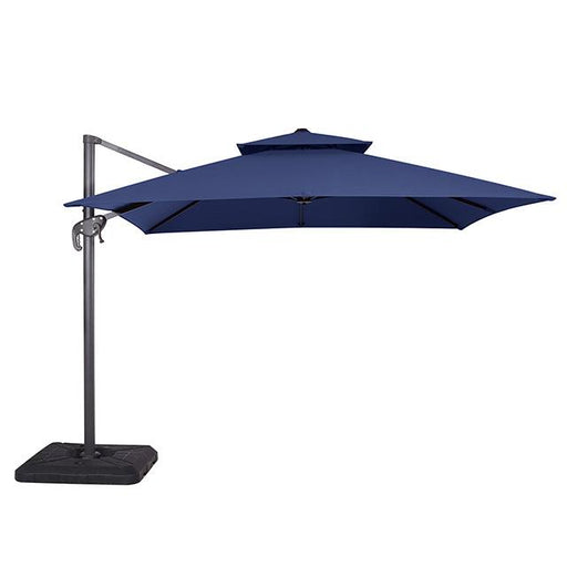 Hero 10 Ft Square Umbrella w/ Double Top + 37" Large Base - Casa Morelos / Coahuila Furniture (Oklahoma City, OK)