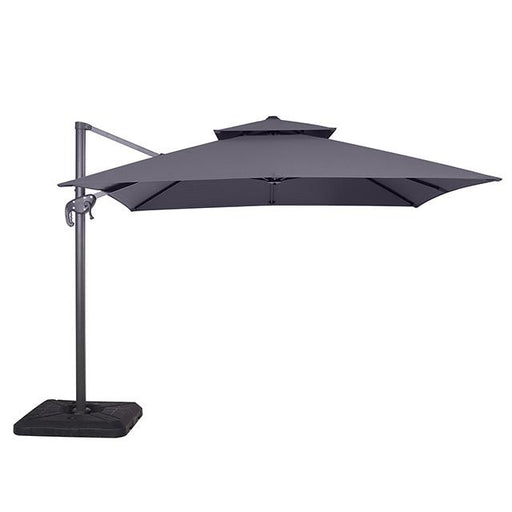 Hero 10 Ft Square Umbrella w/ Double Top + 37" Large Base - Casa Morelos / Coahuila Furniture (Oklahoma City, OK)