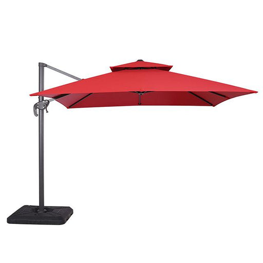 Hero 10 Ft Square Umbrella w/ Double Top + 37" Large Base - Casa Morelos / Coahuila Furniture (Oklahoma City, OK)
