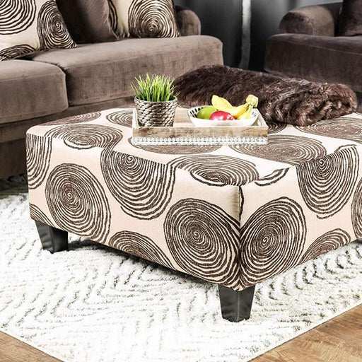 Bonaventura Brown Ottoman - Casa Morelos / Coahuila Furniture (Oklahoma City, OK)