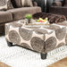Bonaventura Brown Ottoman - Casa Morelos / Coahuila Furniture (Oklahoma City, OK)