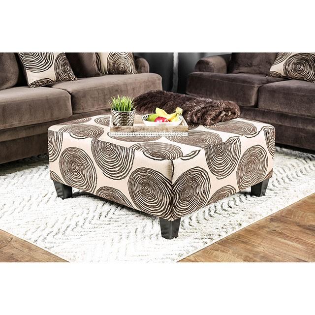 Bonaventura Brown Ottoman - Casa Morelos / Coahuila Furniture (Oklahoma City, OK)