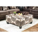 Bonaventura Brown Ottoman - Casa Morelos / Coahuila Furniture (Oklahoma City, OK)
