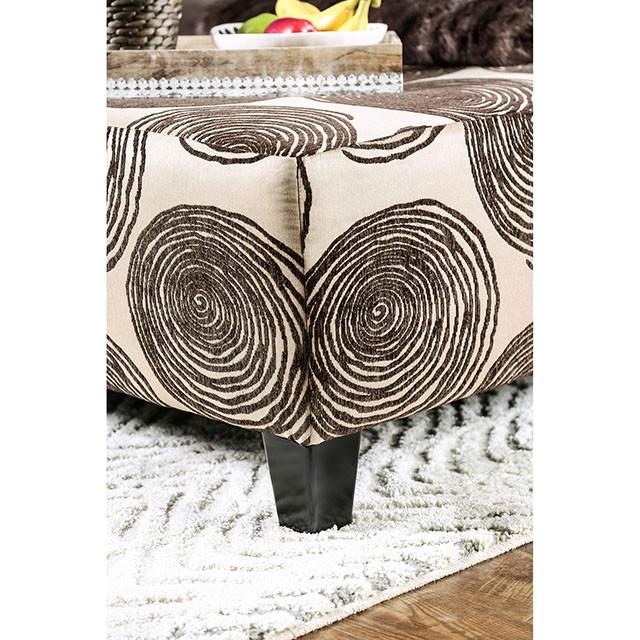 Bonaventura Brown Ottoman - Casa Morelos / Coahuila Furniture (Oklahoma City, OK)