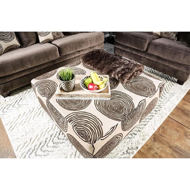 Bonaventura Brown Ottoman - Casa Morelos / Coahuila Furniture (Oklahoma City, OK)