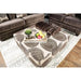 Bonaventura Brown Ottoman - Casa Morelos / Coahuila Furniture (Oklahoma City, OK)