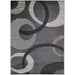 Blitar Brown Black, Brown Cream, & Gray 5' X 7' Area Rug - Casa Morelos / Coahuila Furniture (Oklahoma City, OK)