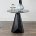 BISHOP End Table, Black/Gray - Casa Morelos / Coahuila Furniture (Oklahoma City, OK)