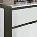 BIRSFELDEN Cal.King, E.King, & Queen Bed w/ Drawers, White - Casa Morelos / Coahuila Furniture (Oklahoma City, OK)