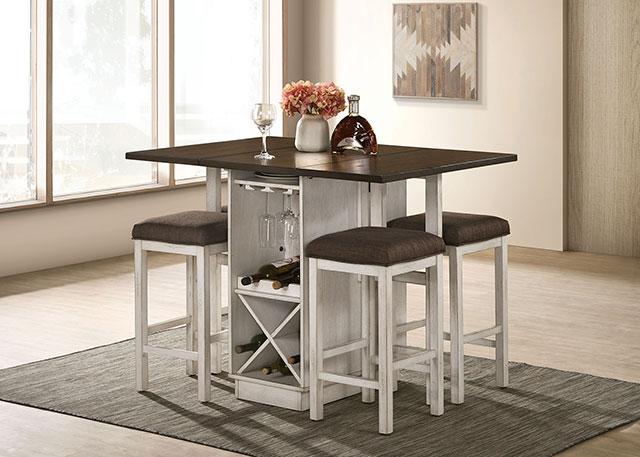 BINGHAM Counter Ht. Stool (2/CTN) - Casa Morelos / Coahuila Furniture (Oklahoma City, OK)
