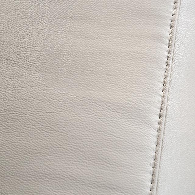 Bienne Loveseat Manual Recliner White & Black - Casa Morelos / Coahuila Furniture (Oklahoma City, OK)