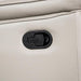 Bienne Loveseat Manual Recliner White & Black - Casa Morelos / Coahuila Furniture (Oklahoma City, OK)
