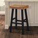 Biasca 29" Stool (2/CTN) White, Brown, & Black - Casa Morelos / Coahuila Furniture (Oklahoma City, OK)
