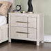Berenice Espresso Night Stand White, Gray, & Espresso - Casa Morelos / Coahuila Furniture (Oklahoma City, OK)