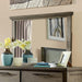 Berenice Mirror Espresso, Beige, & Brown - Casa Morelos / Coahuila Furniture (Oklahoma City, OK)