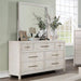 Berenice Dresser White, Gray, & Espresso - Casa Morelos / Coahuila Furniture (Oklahoma City, OK)