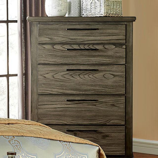 Berenice Chest Gray, White, & Espresso - Casa Morelos / Coahuila Furniture (Oklahoma City, OK)