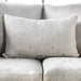 Benigno Love Seat Silver & Gray - Casa Morelos / Coahuila Furniture (Oklahoma City, OK)