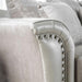 Benigno Love Seat Silver & Gray - Casa Morelos / Coahuila Furniture (Oklahoma City, OK)