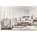 Benigno Love Seat Silver & Gray - Casa Morelos / Coahuila Furniture (Oklahoma City, OK)