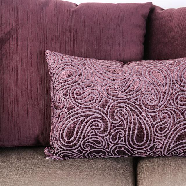 Benigno Love Seat Silver & Gray - Casa Morelos / Coahuila Furniture (Oklahoma City, OK)