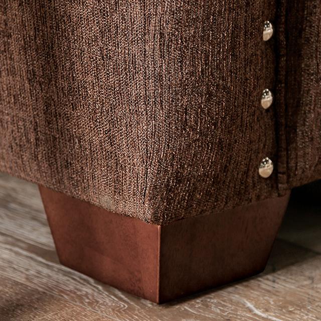 BELSIZE Sofa, Chocolate/Tan - Casa Morelos / Coahuila Furniture (Oklahoma City, OK)