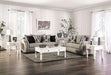 BELSIZE Loveseat Grey, Beige, & Choclate - Casa Morelos / Coahuila Furniture (Oklahoma City, OK)