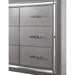 BELLANOVA Silver Cal.King , E.King, & Queen Bed - Casa Morelos / Coahuila Furniture (Oklahoma City, OK)