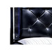BELLANOVA Black Cal.King, E.King, & Queen Bed - Casa Morelos / Coahuila Furniture (Oklahoma City, OK)